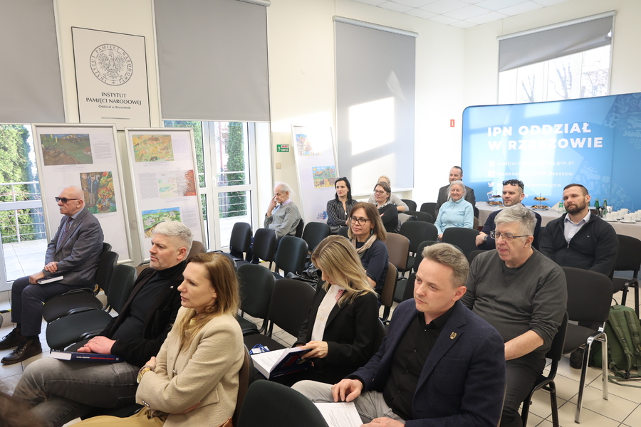 Prezentacja książki „Narzędzia rosyjskiego imperializmu” – Rzeszów, 10 marca 2025. Fot. Katarzyna Gajda-Bator (IPN)