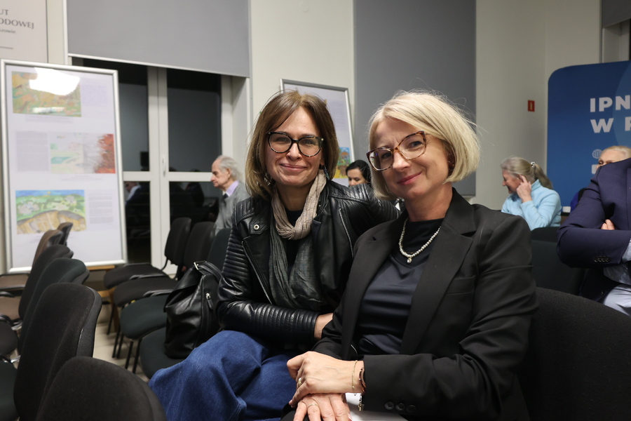 Alina Bosak i Katarzyna Gajda-Bator na prezentacji książki „Narzędzia rosyjskiego imperializmu” – Rzeszów, 10 marca 2025. Fot. Artur Malec (IPN)