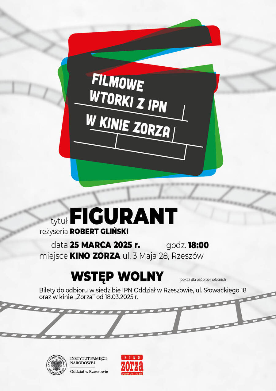 Plakat filmu „Figurant”