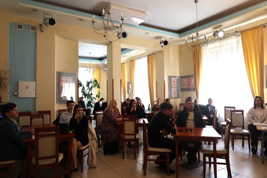 Półfinał XI Ogólnopolskiego Konkursu Recytatorskiego „W kręgu poezji i prozy lagrowej więźniarek obozu KL Ravensbrück im. Wandy Półtawskiej” – Rzeszów, 12 marca 2025. Fot. Katarzyna Gajda-Bator (IPN)