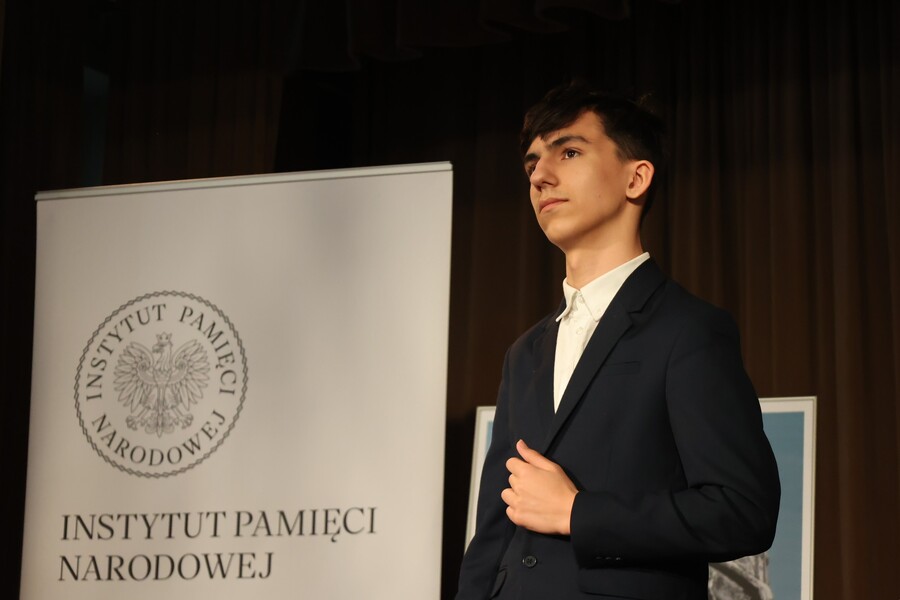 Półfinał XI Ogólnopolskiego Konkursu Recytatorskiego „W kręgu poezji i prozy lagrowej więźniarek obozu KL Ravensbrück im. Wandy Półtawskiej” – Rzeszów, 12 marca 2025. Fot. Katarzyna Gajda-Bator (IPN)