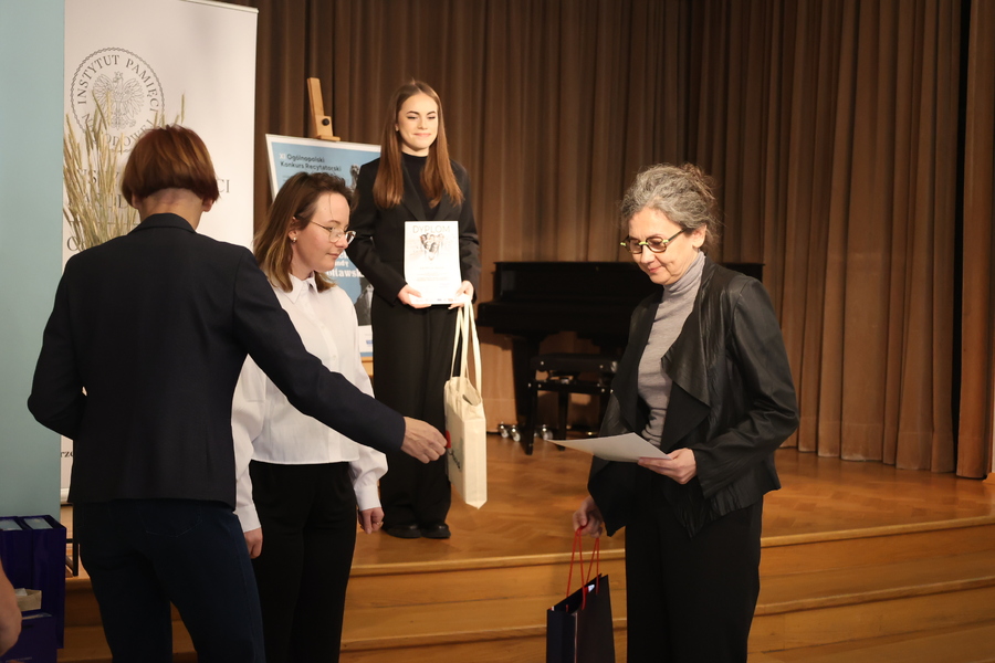 Półfinał XI Ogólnopolskiego Konkursu Recytatorskiego „W kręgu poezji i prozy lagrowej więźniarek obozu KL Ravensbrück im. Wandy Półtawskiej” – Rzeszów, 12 marca 2025. Fot. Katarzyna Gajda-Bator (IPN)