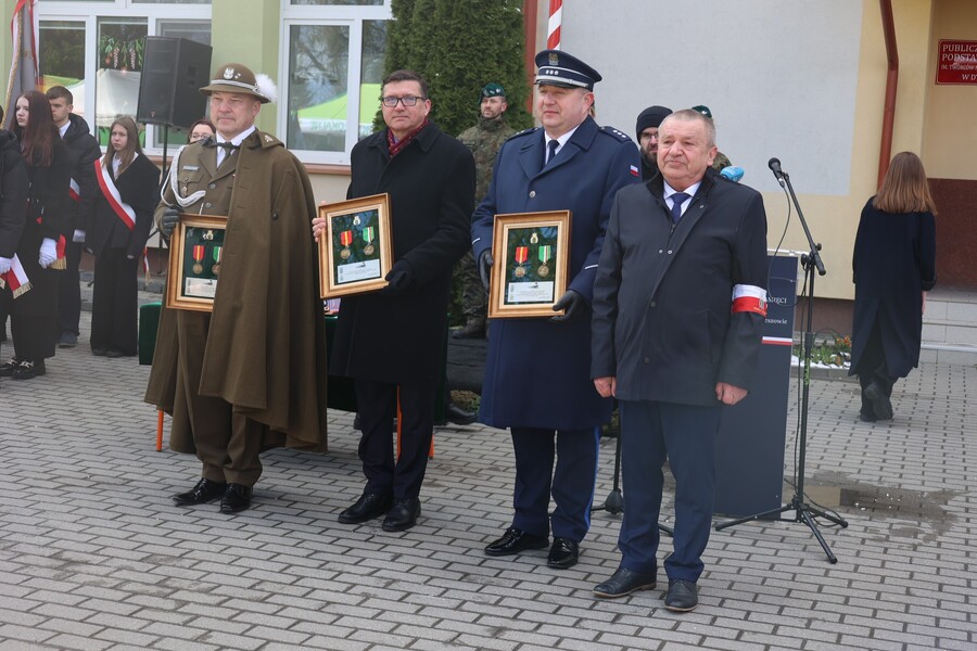 Odznaczeni przez Związek Sybiraków Oddział w Rzeszowie za wspólpracę – Dynów, 17 marca 2025. Fot. Katarzyna Gajda-Bator (IPN)