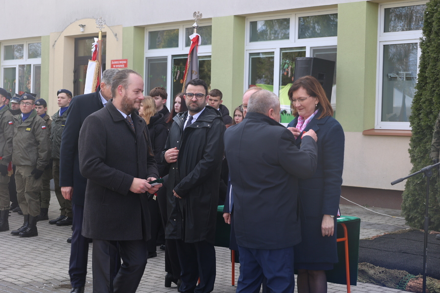 Odznaczeni przez Związek Sybiraków Oddział w Rzeszowie za wspólpracę – Dynów, 17 marca 2025. Fot. Katarzyna Gajda-Bator (IPN)