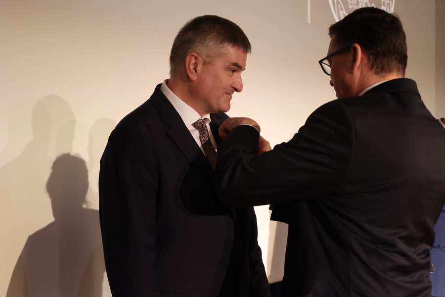 Uroczystość wręczenia Medali Reipublicae Memoriae Meritum – Rzeszów, 19 marca 2025. Fot. Katarzyna Gajda-Bator (IPN)