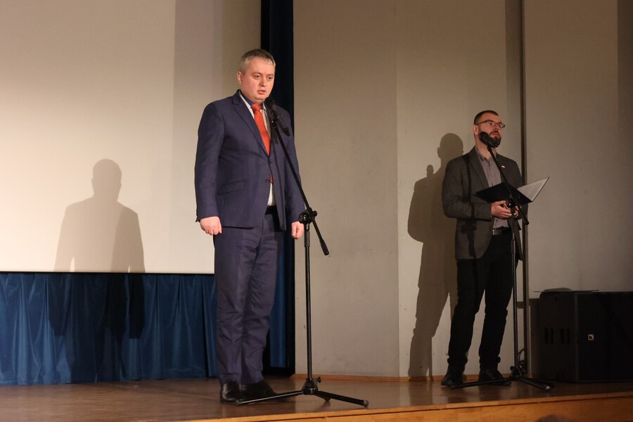 Tomasz Lorenc - II wojewoda podkarpacki na uroczystości wręczenia Medali Reipublicae Memoriae Meritum – Rzeszów, 19 marca 2025. Fot. Katarzyna Gajda-Bator (IPN)