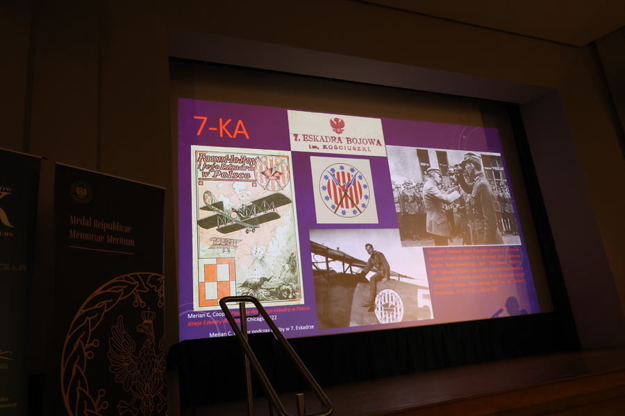 Prelekcja filmu „Trzy śmierci Meriana Coopera“. – Rzeszów, 19 marca 2025. Fot. Katarzyna Gajda-Bator (IPN)