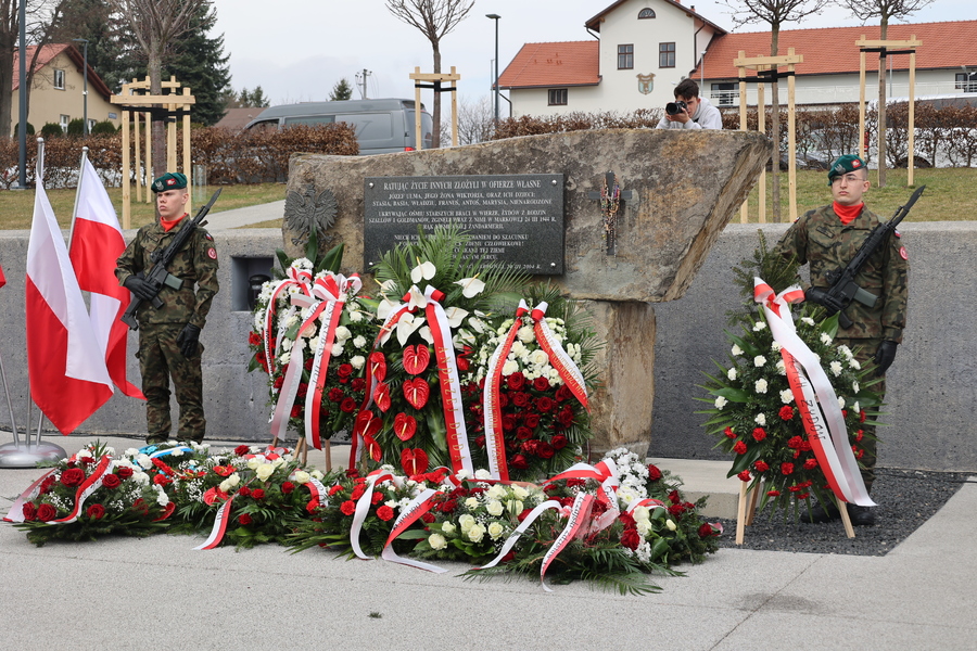 Obchody Narodowego Dnia Pamięci Polaków ratujących Żydów pod okupacją niemiecką – Markowa, 24 marca 2025. Fot. Katarzyna Gajda-Bator (IPN)