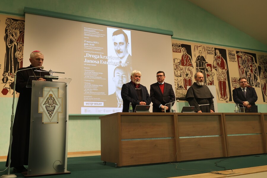 Projekcja filmu „Droga krzyżowa Janosa Esterhazyego” i dyskusja – Przemyśl, 27 marca 2025. Fot. Katarzyna Gajda-Bator (IPN)