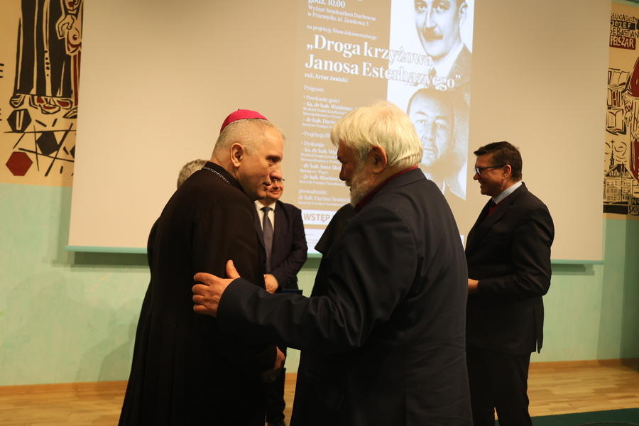 Projekcja filmu „Droga krzyżowa Janosa Esterhazyego” i dyskusja – Przemyśl, 27 marca 2025. Fot. Katarzyna Gajda-Bator (IPN)