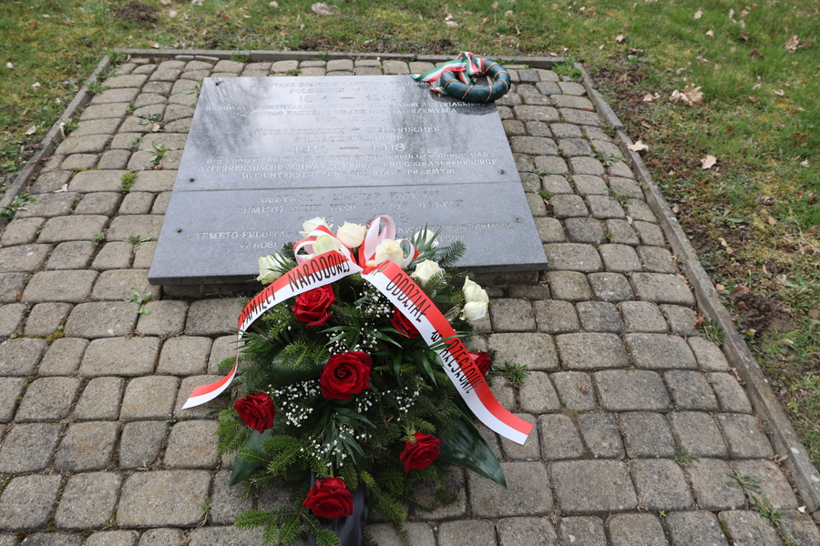 Cmentarz żołnierzy austro-węgierskich (1914-1918) – Przemyśl, 27 marca 2025. Fot. Katarzyna Gajda-Bator (IPN)