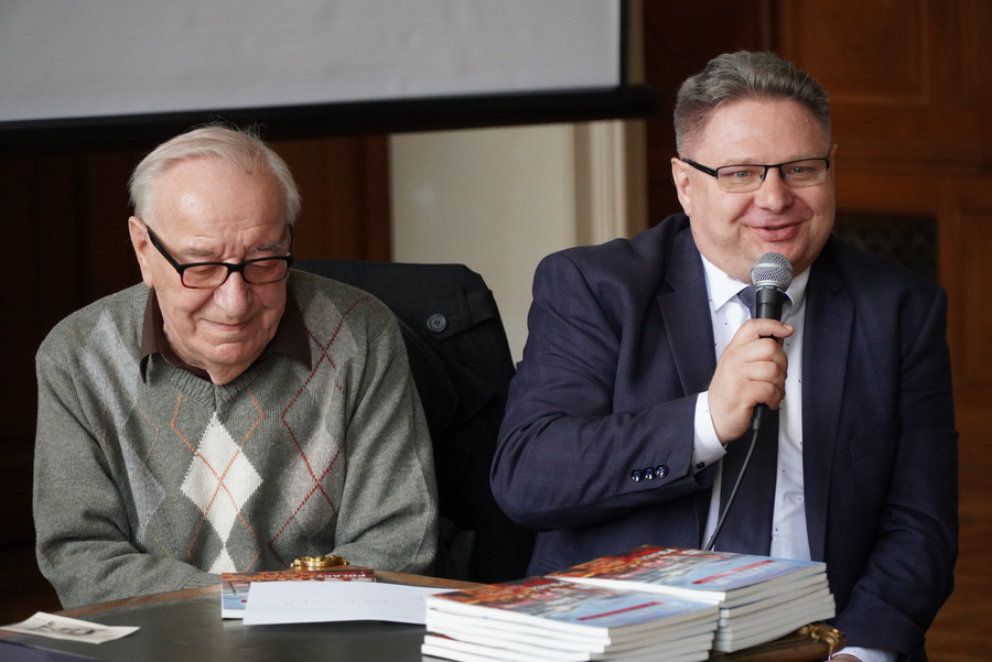 Projekcja filmu dokumentalnego „Droga krzyżowa Janosa Esterhazyego” w reżyserii Artura Janickiego oraz dyskusja – Tarnobrzeg, 28 marca 2025. Fot. Marcin Bukała (IPN)