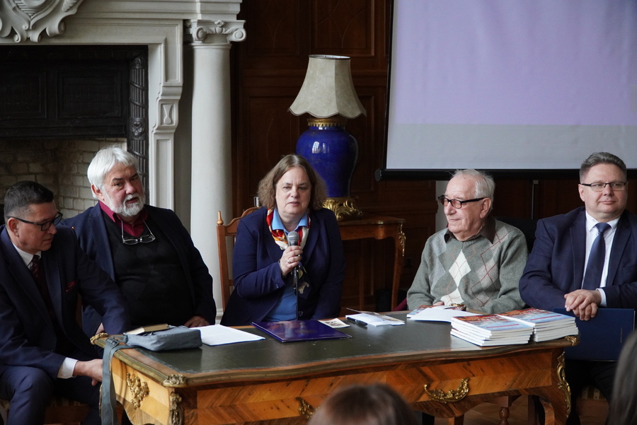 Projekcja filmu dokumentalnego „Droga krzyżowa Janosa Esterhazyego” w reżyserii Artura Janickiego oraz dyskusja – Tarnobrzeg, 28 marca 2025. Fot. Marcin Bukała (IPN)