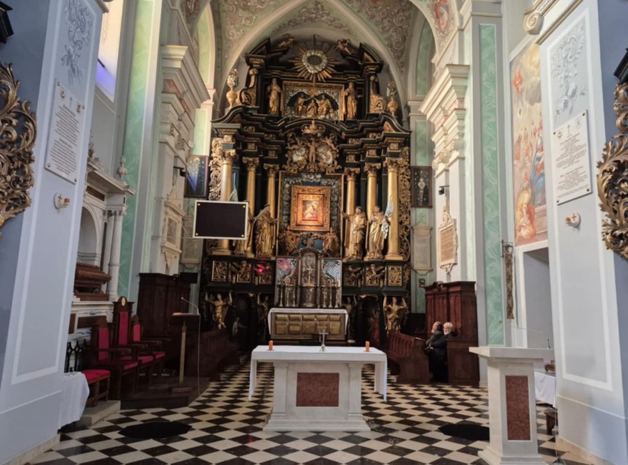 Klasztor O.O. Dominikanów i Parafia Wniebowzięcia NMP w Tarnobrzegu – 28 marca 2025. Fot. Marcin Bukała (IPN)