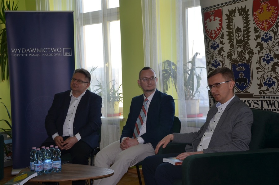 Prezentacja książki „Arystokracja i ziemiaństwo wobec odzyskania niepodległości i budowy zrębów II Rzeczypospolitej (do 1921r.)” – Przemyśl, 3 kwietnia 2025. Fot. Magdalena Czyrek (IPN)