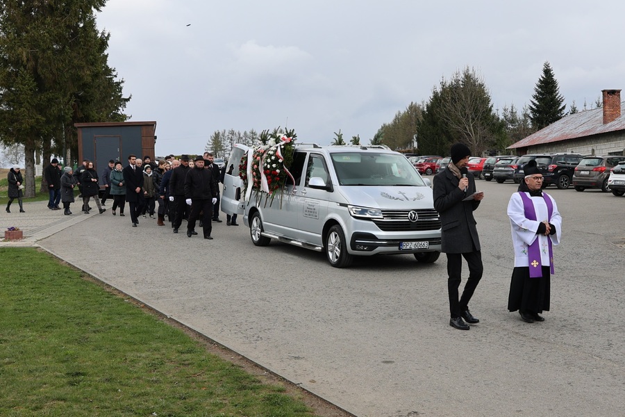 Pogrzeb śp. Weroniki Bar – Markowa, 8 kwietnia 2025. Fot. Radosław Sołek (IPN)