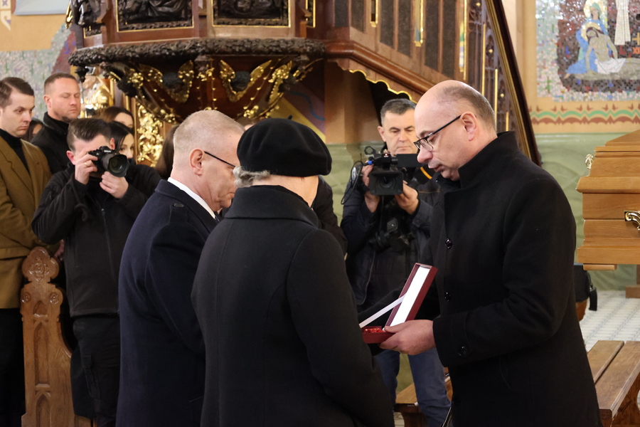 Pogrzeb śp. Weroniki Bar – Markowa, 8 kwietnia 2025. Fot. Radosław Sołek (IPN)