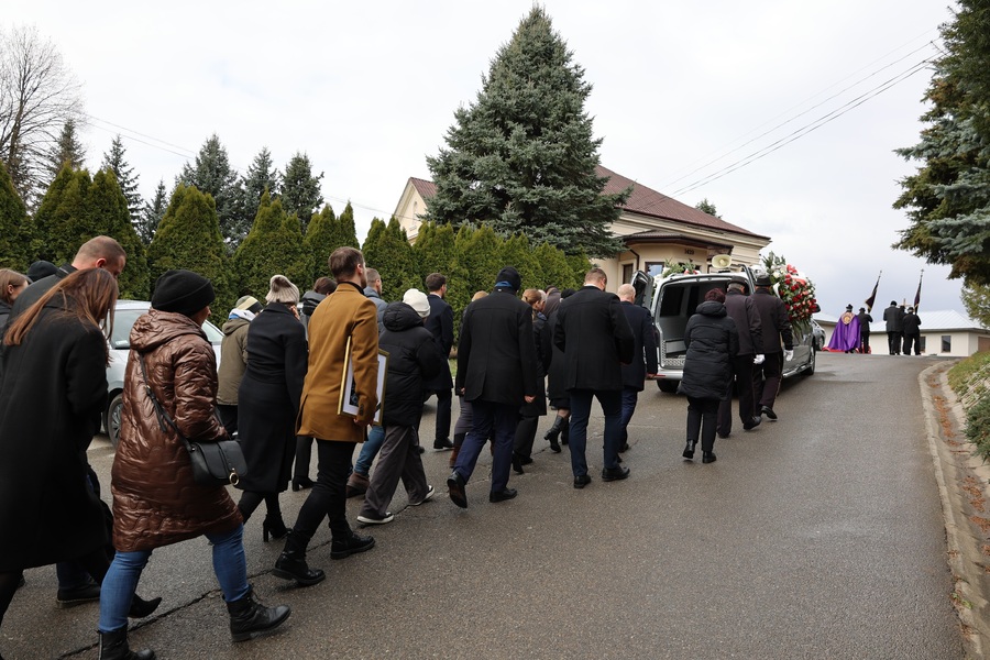 Pogrzeb śp. Weroniki Bar – Markowa, 8 kwietnia 2025. Fot. Radosław Sołek (IPN)