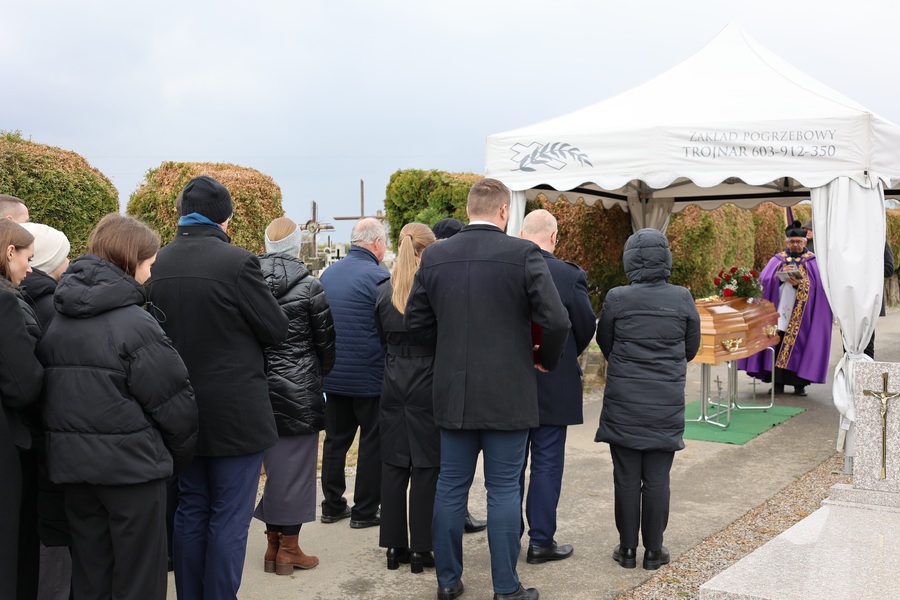 Pogrzeb śp. Weroniki Bar – Markowa, 8 kwietnia 2025. Fot. Radosław Sołek (IPN)