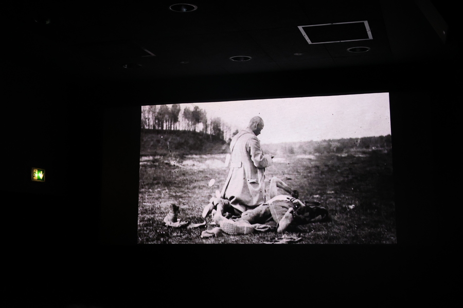 Prezentacja filmu „Małopolscy kapelani Golgoty Wschodu” – Rzeszów, 24 kwietnia 2025. Fot. Katarzyna Gajda-Bator (IPN)