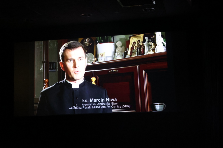 Prezentacja filmu „Małopolscy kapelani Golgoty Wschodu” – Rzeszów, 24 kwietnia 2025. Fot. Katarzyna Gajda-Bator (IPN)