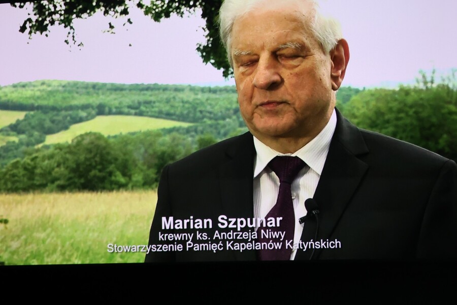 Prezentacja filmu „Małopolscy kapelani Golgoty Wschodu” – Rzeszów, 24 kwietnia 2025. Fot. Katarzyna Gajda-Bator (IPN)