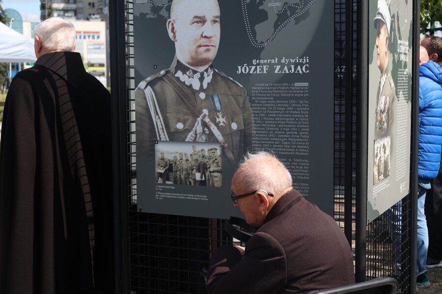 Prezentacja wystawy „Żołnierski los. Żołnierze Polskich Sił Zbrojnych z województwa podkarpackiego na frontach II wojny światowej” – Rzeszów, 8 maja 2025, Fot. Katarzyna Gajda-Bator (IPN)