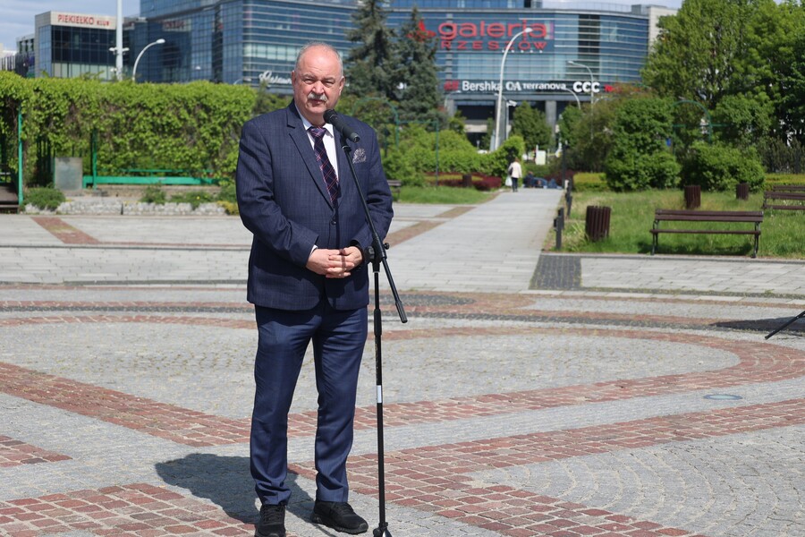 Piotr Pilch, wicemarszałek województwa podkarpackiego. Fot. Katarzyna Gajda-Bator (IPN)