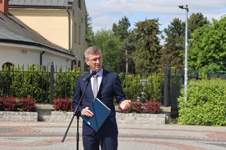 Dr Marcin Bukała, naczelnik OBEN IPN w Rzeszowie. Fot. Katarzyna Gajda-Bator (IPN)