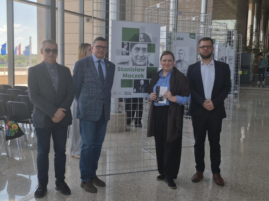 Delegacja z IPN Rzeszów z Weroniką Staniec - Porczyk - I radcą Ambasady RP w Zagrzebiu na Festiwalu Historycznym Kliofest – Zagrzeb, 14 maja 2025. Fot. Marcin Bukała (IPN)