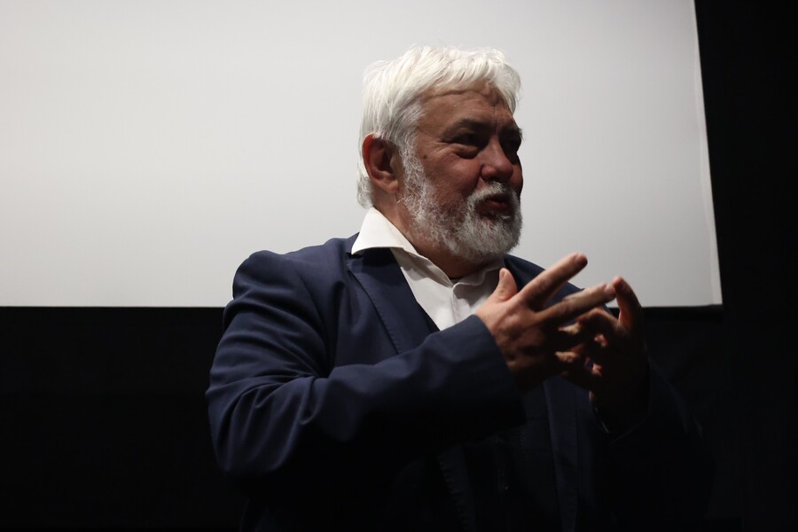 Dr hab. Imre Molnar na pokazie filmu „Janos Esterhazy. Niewymazalna Historia” – Rzeszów, 14 maja 2025. Fot. Katarzyna Gajda-Bator (IPN)