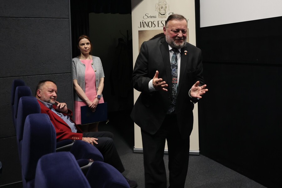Zbigniew Ungeheuer, Konsul Honorowy Węgier na Podkarpaciu na pokazie filmu „Janos Esterhazy. Niewymazalna Historia” – Rzeszów, 14 maja 2025. Fot. Katarzyna Gajda-Bator (IPN)
