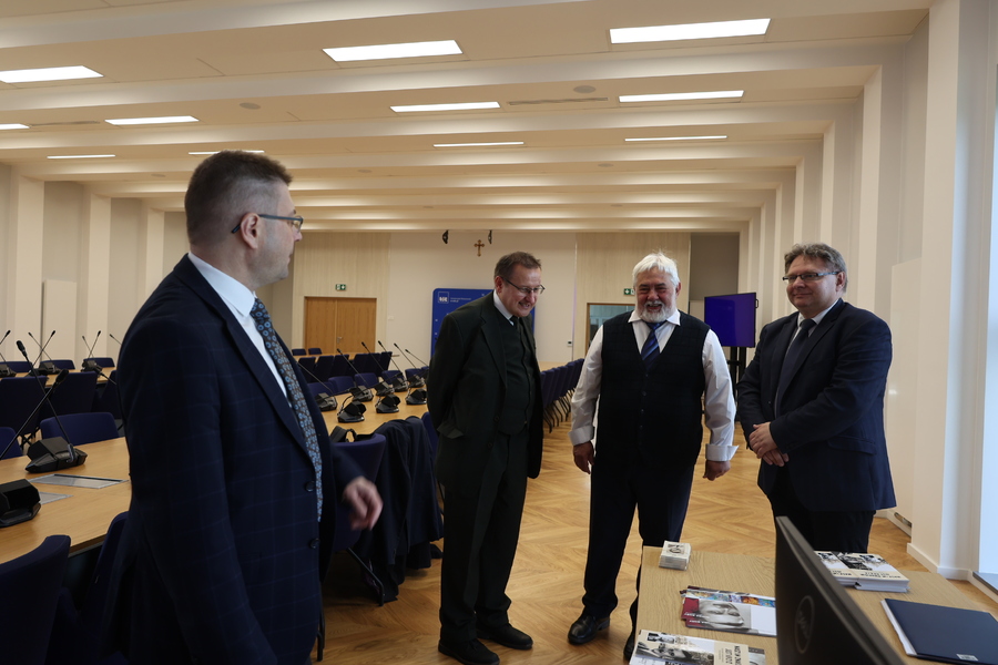 Wykład „Janos Esterhazy (1901-1957) - nieznany bohater narodów polskiego i węgierskiego” - Rzeszów, 14 maja 2025. Fot. Katarzyna Gajda-Bator (IPN)