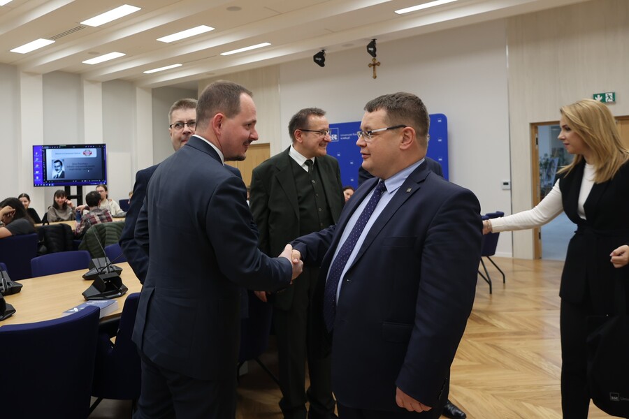 Wykład „Janos Esterhazy (1901-1957) - nieznany bohater narodów polskiego i węgierskiego” - Rzeszów, 14 maja 2025. Fot. Katarzyna Gajda-Bator (IPN)