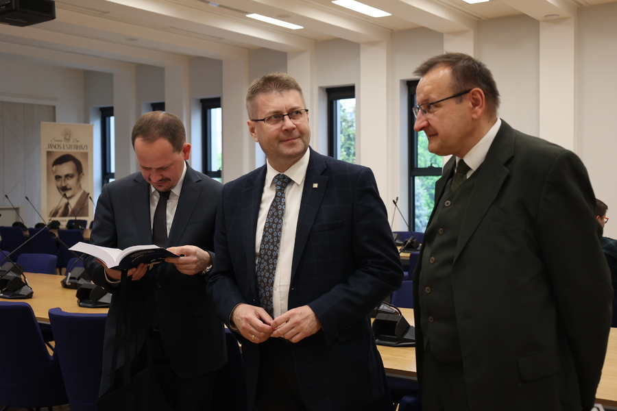 Wykład „Janos Esterhazy (1901-1957) - nieznany bohater narodów polskiego i węgierskiego” - Rzeszów, 14 maja 2025. Fot. Katarzyna Gajda-Bator (IPN)