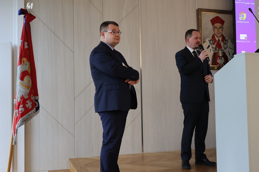 Wykład „Janos Esterhazy (1901-1957) - nieznany bohater narodów polskiego i węgierskiego” - Rzeszów, 14 maja 2025. Fot. Katarzyna Gajda-Bator (IPN)