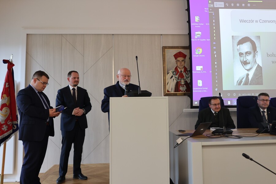 Wykład „Janos Esterhazy (1901-1957) - nieznany bohater narodów polskiego i węgierskiego” - Rzeszów, 14 maja 2025. Fot. Katarzyna Gajda-Bator (IPN)