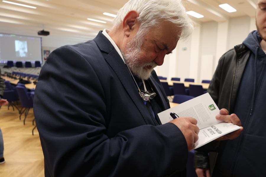 Wykład „Janos Esterhazy (1901-1957) - nieznany bohater narodów polskiego i węgierskiego” - Rzeszów, 14 maja 2025. Fot. Katarzyna Gajda-Bator (IPN)