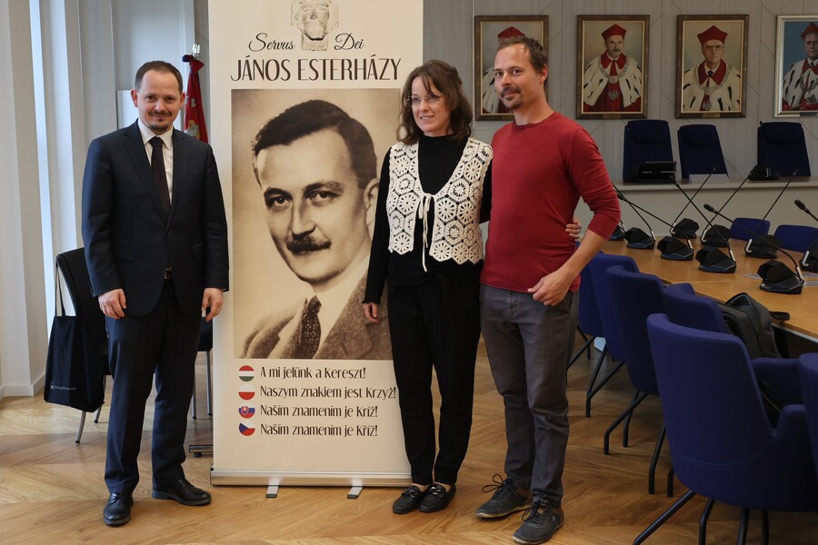 Wykład „Janos Esterhazy (1901-1957) - nieznany bohater narodów polskiego i węgierskiego” - Rzeszów, 14 maja 2025. Fot. Katarzyna Gajda-Bator (IPN)