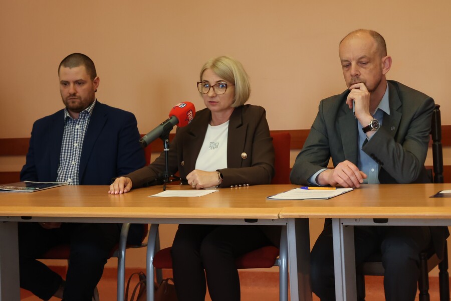 Konferencja prasowa dotycząca tegorocznej Nocy Muzeów w Rzeszowie, 15 maja 2025. Fot. Justyna Wiśniowska (Muzeum Okręgowe w Rzeszowie)