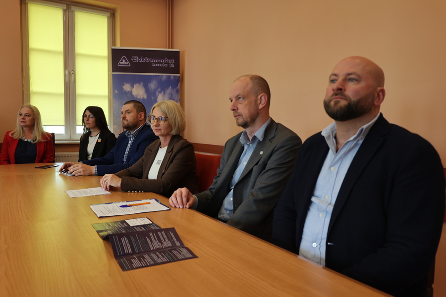 Konferencja prasowa dotycząca tegorocznej Nocy Muzeów w Rzeszowie, 15 maja 2025. Fot. Justyna Wiśniowska (Muzeum Okręgowe w Rzeszowie)