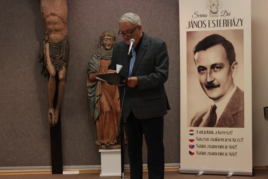 Wernisaż wystawy zbiorowej „Sługa Boży” János Esterházy – Rzeszów, 14 maja 2025. Fot. Katarzyna Gajda-Bator (IPN)