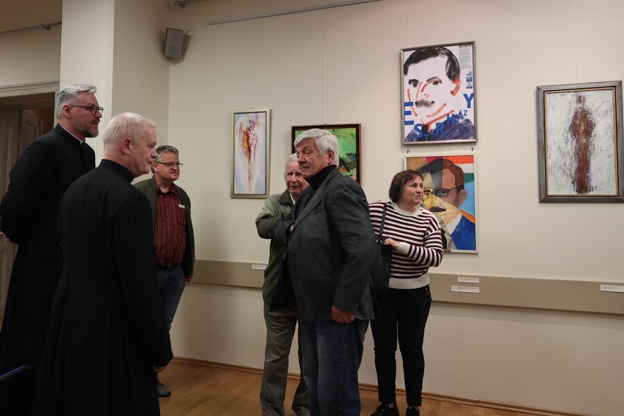 Wernisaż wystawy zbiorowej „Sługa Boży” János Esterházy – Rzeszów, 14 maja 2025. Fot. Katarzyna Gajda-Bator (IPN)