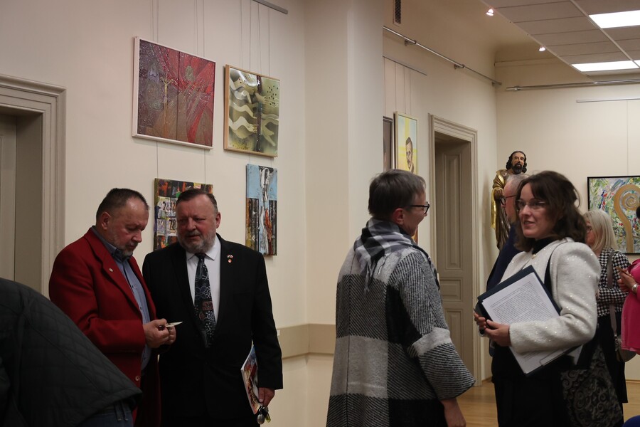 Wernisaż wystawy zbiorowej „Sługa Boży” János Esterházy – Rzeszów, 14 maja 2025. Fot. Katarzyna Gajda-Bator (IPN)