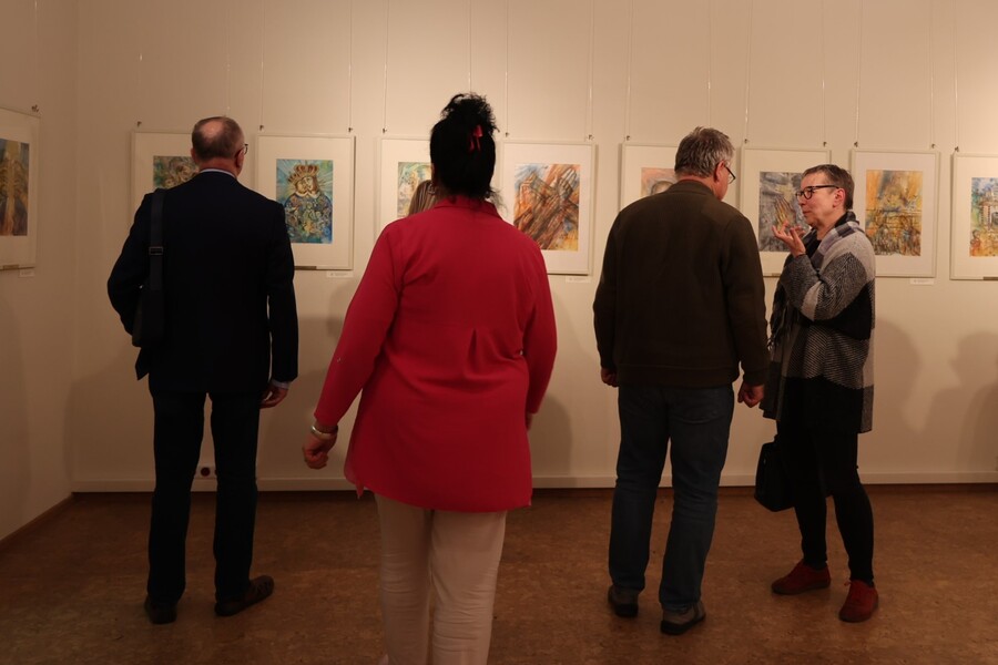 Wernisaż wystawy zbiorowej „Sługa Boży” János Esterházy – Rzeszów, 14 maja 2025. Fot. Katarzyna Gajda-Bator (IPN)