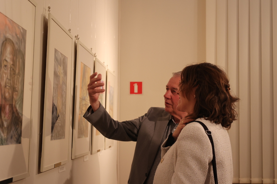 Wernisaż wystawy zbiorowej „Sługa Boży” János Esterházy – Rzeszów, 14 maja 2025. Fot. Katarzyna Gajda-Bator (IPN)