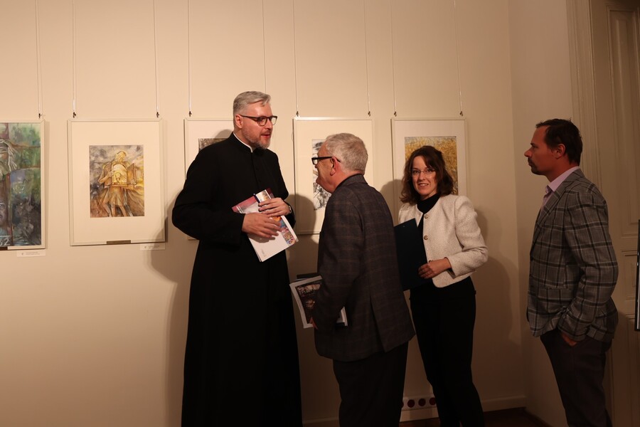 Wernisaż wystawy zbiorowej „Sługa Boży” János Esterházy – Rzeszów, 14 maja 2025. Fot. Katarzyna Gajda-Bator (IPN)