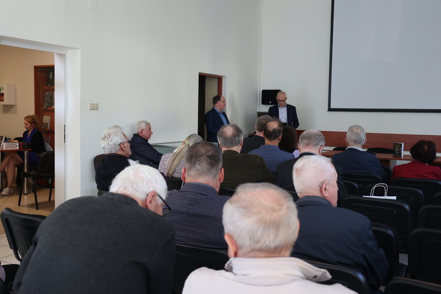 Prezentacja książki dr. Grzegorza Majchrzaka „Stan wojenny. Historia znana, mniej znana i nieznana” – Rzeszów, 20 maja 2025. Fot. Katarzyna Gajda-Bator (IPN)