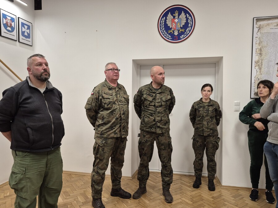 Szkolenie ogólnowojskowe dla pracowników IPN zorganizowane przez 3. PBOT – Rzeszów, 22 maja 2025. Fot. Katarzyna Gajda-Bator (IPN)