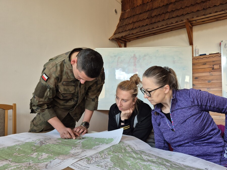 Szkolenie ogólnowojskowe dla pracowników IPN zorganizowane przez 3. PBOT – Rzeszów, 22 maja 2025. Fot. Katarzyna Gajda-Bator (IPN)